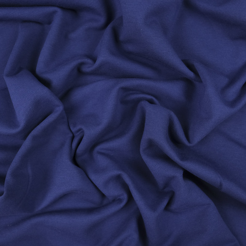  Sweat molleton fin bleu royal OekoTex -  Mercerine