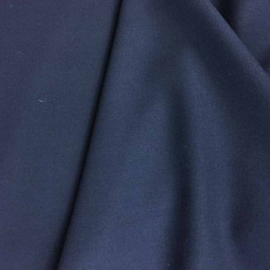 Crêpe de laine bleu marine x10cm -  Mercerine