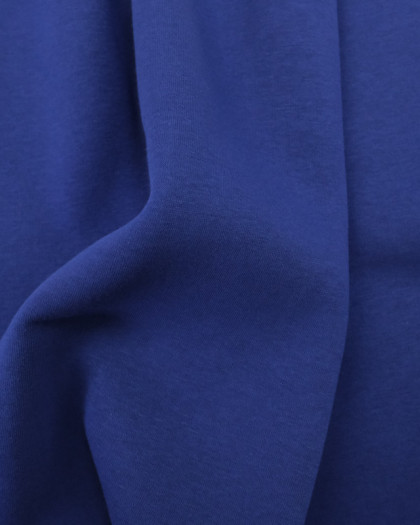  Tissu Sweat épais molleton bleu royal -  Mercerine