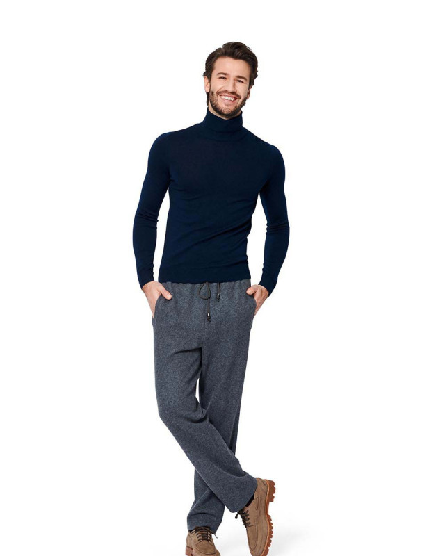 Patron costume homme - Burda 5955 - Mercerine