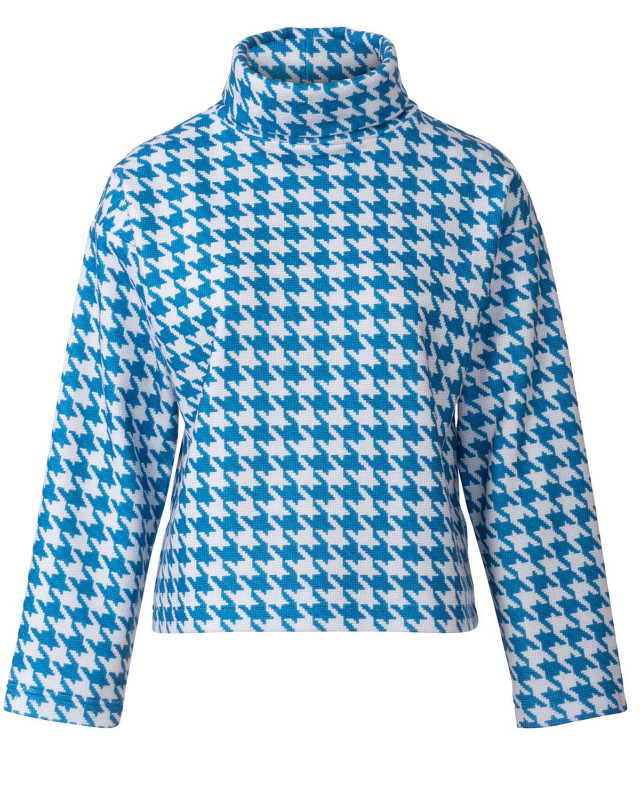 Patron Pull col roulé femme - Burda 5963 - Mercerine