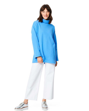 Patron Pull col roulé femme - Burda 5963 - Mercerine