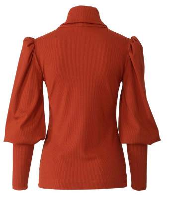 Patron Robe / Tee shirt col roulé - Burda 5972 - Mercerine