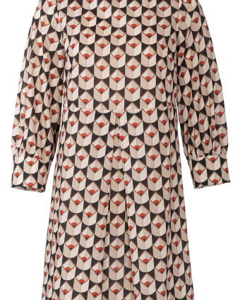 Patron robe à plis creux Easy - Burda 5975 - Mercerine