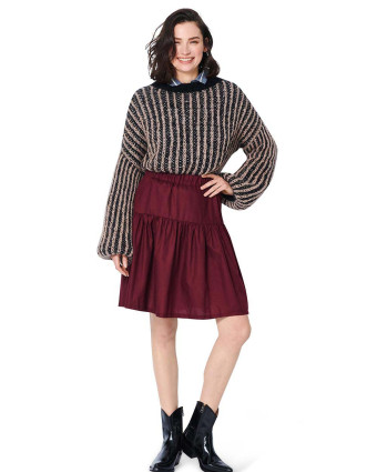 Patron jupe élastiqué Easy - Burda 5978 - Mercerine