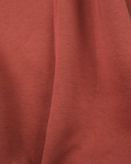 Tissu Sweat Épais Jogging Oeko-Tex Framboise - Mercerine