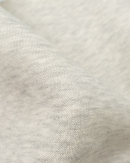  Tissu Sweat écru chiné Épais Jogging Oeko-Tex -  Mercerine