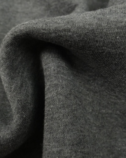  Tissu Sweat Gris Chine Épais Jogging Oeko-Tex -  Mercerine