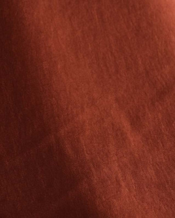 Tissu Satin Terracotta Soirée - Mercerine
