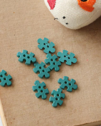 Bouton enfant puzzle 15mm 2 trous - Mercerine