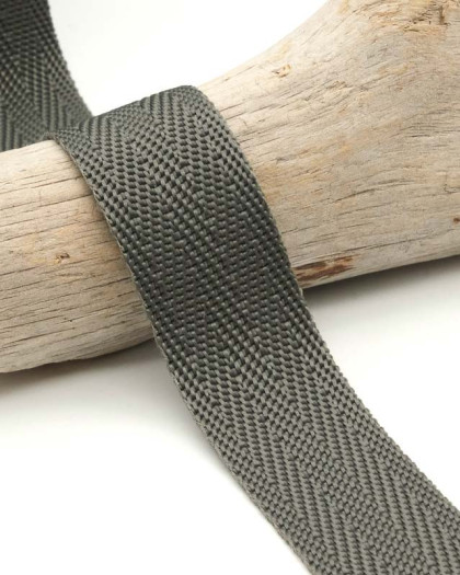 Sangle Polypropylene 30mm Gris Fonce - Mercerine