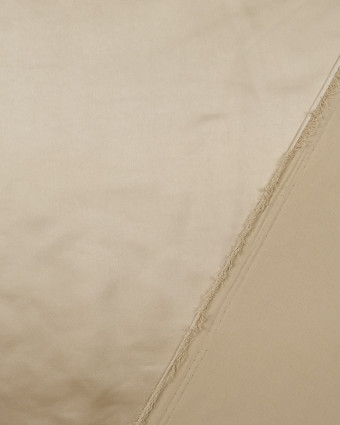 Tissu Satin Ecru Soirée - Mercerine