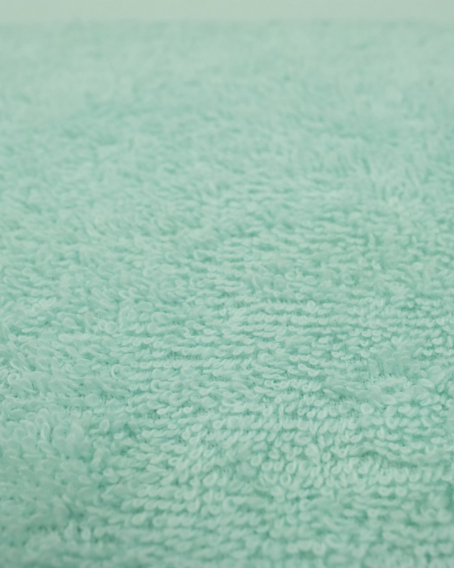 Tissu éponge Hotel au mètre épais vert celadon - Mercerine