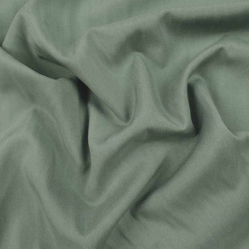 Tissu Viscose fine Vert de gris
