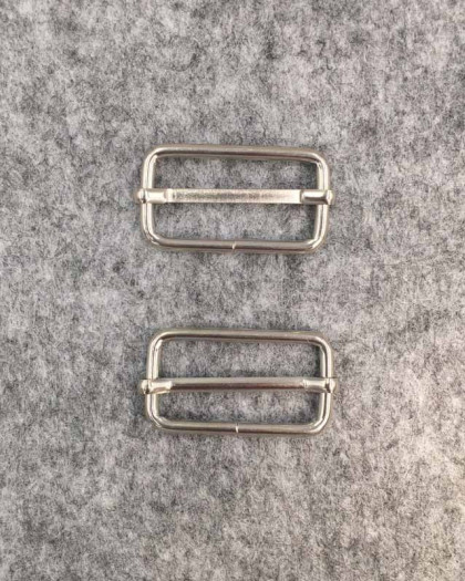 Boucle de réglage argent - 32 mm - mercerine
