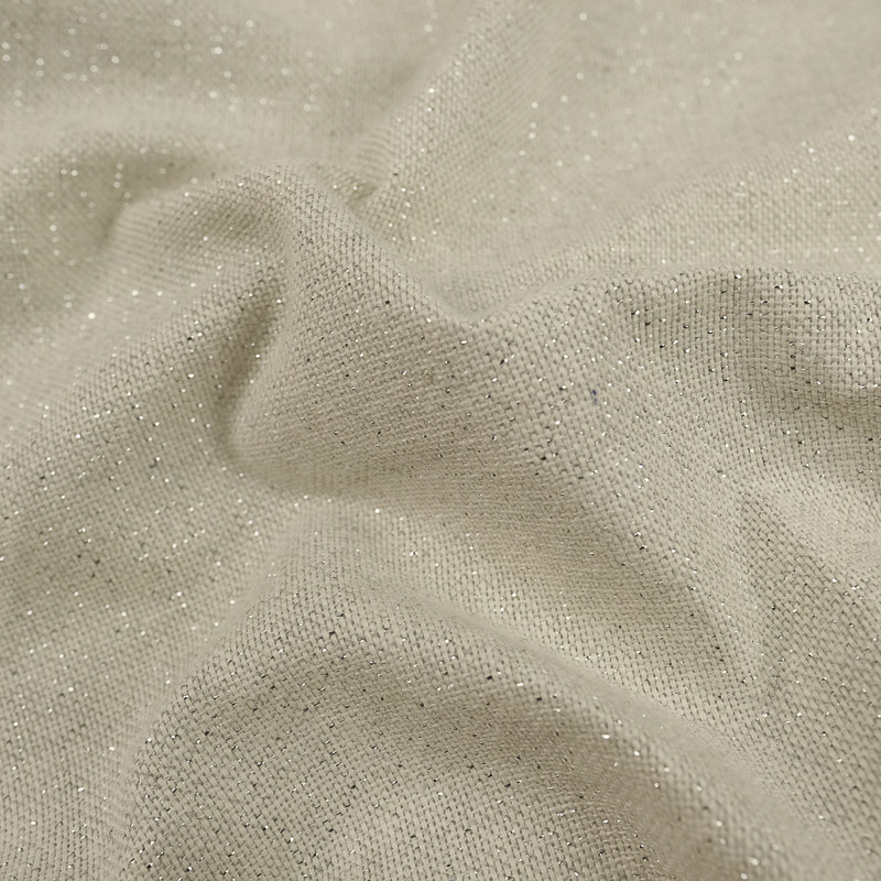 Tissu paillettes cocktail gris argent — Tissus en Ligne