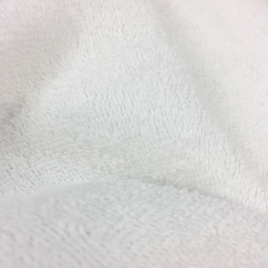 Tissu éponge coton Hotel blanc