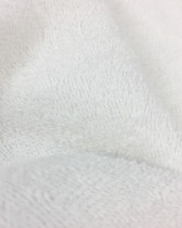 Tissu éponge coton Hotel blanc