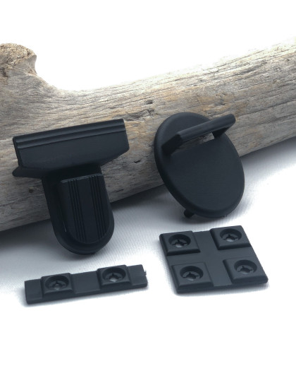 Fermoir clip plastique noir 40 mm (13568) - Nos Produits - Fournitures pour  Tapisserie, Siège, Sellerie, Literie :: SOVAFREM