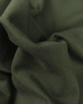 Tissu Sweat vert kaki Lourd Jogging Oeko-Tex Leo