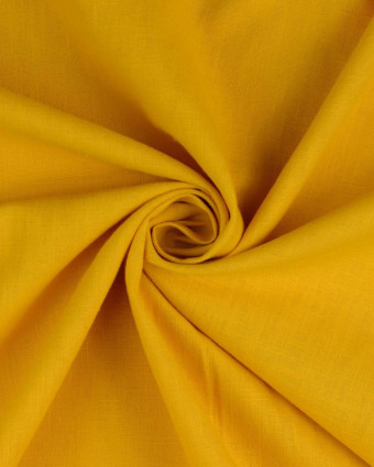 Lin Uni 100% Jaune - Mercerine