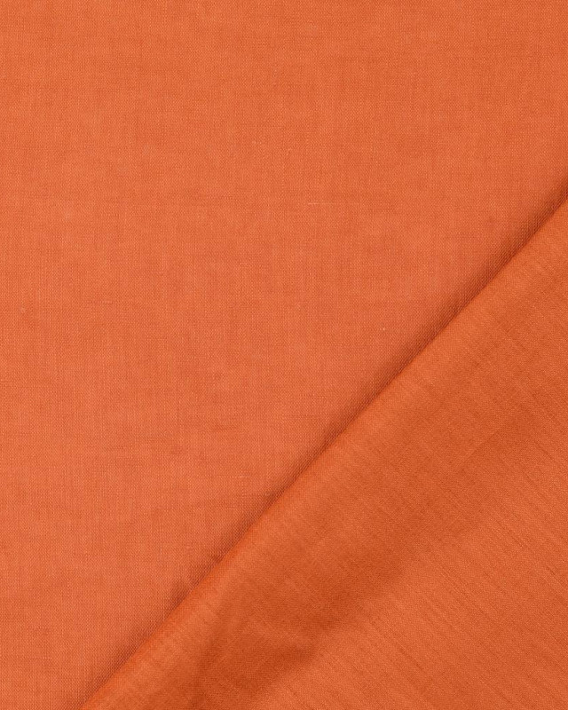 Tissu Lin Premium Terracotta - Mercerine
