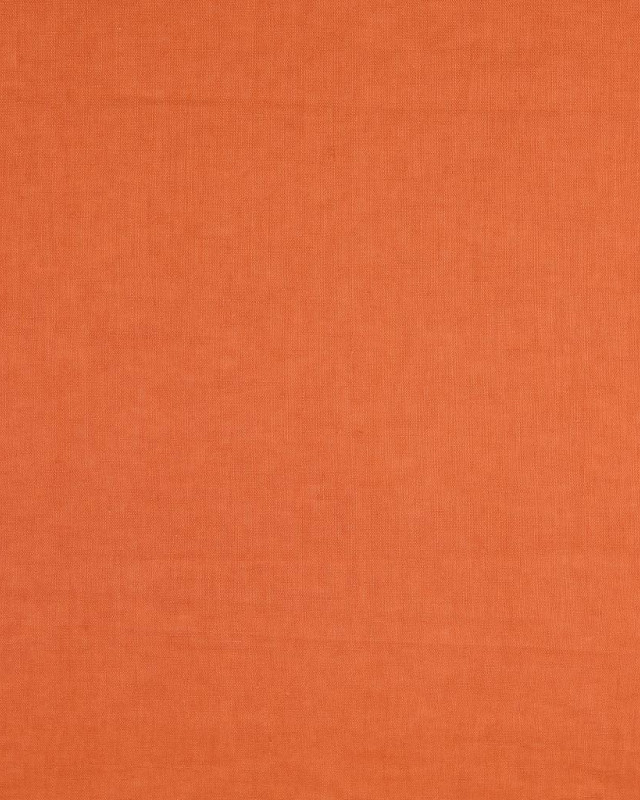 Tissu Lin Premium Terracotta - Mercerine