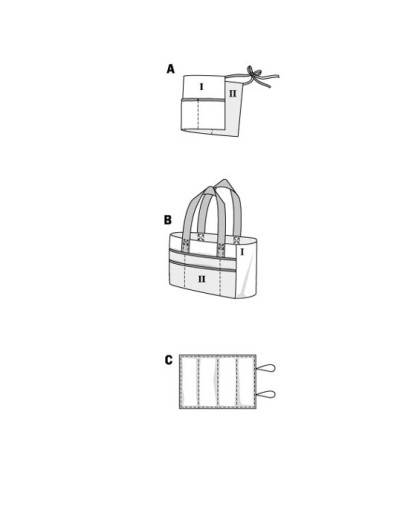 Patron De Couture Burda 8125 - Tablier Et Accessoires De Cuisine