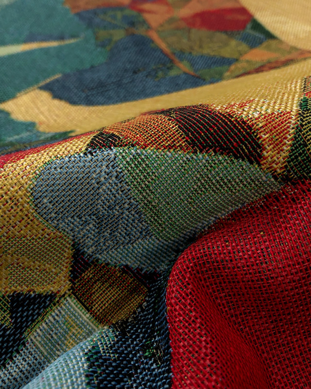 Jacquard Ameublement Verre Brisé Coloré - Mercerine