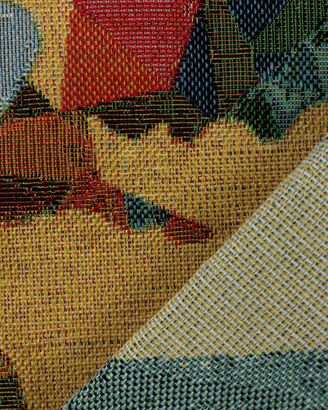 Jacquard Ameublement Verre Brisé Coloré - Mercerine
