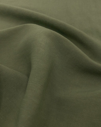 Viscose Lin kaki