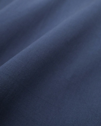 Tissu viscose bleu minuit Anja - Mercerine