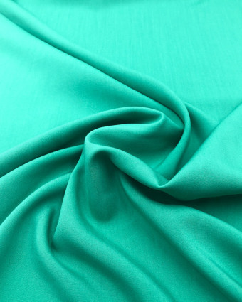 Tissu viscose vert Emeraude - Mercerine