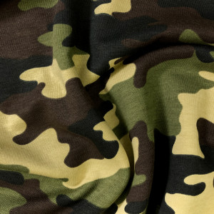 Tissu camouflage Jersey...
