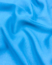 Crêpe Georgette bleu turquoise