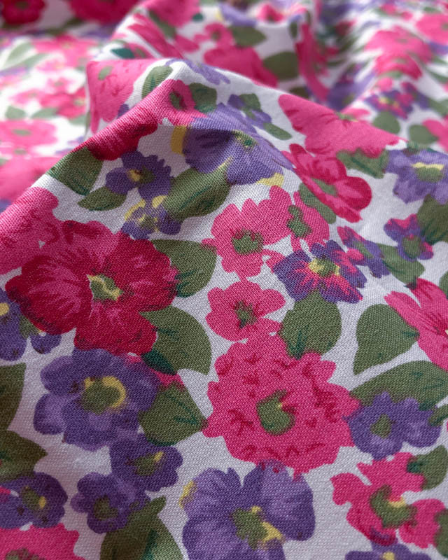 Ana Jacket in Popeline Fleurs