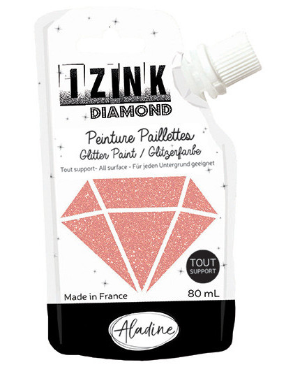 Izink Diamond Rose Poudre 80 Ml  -Mercerine