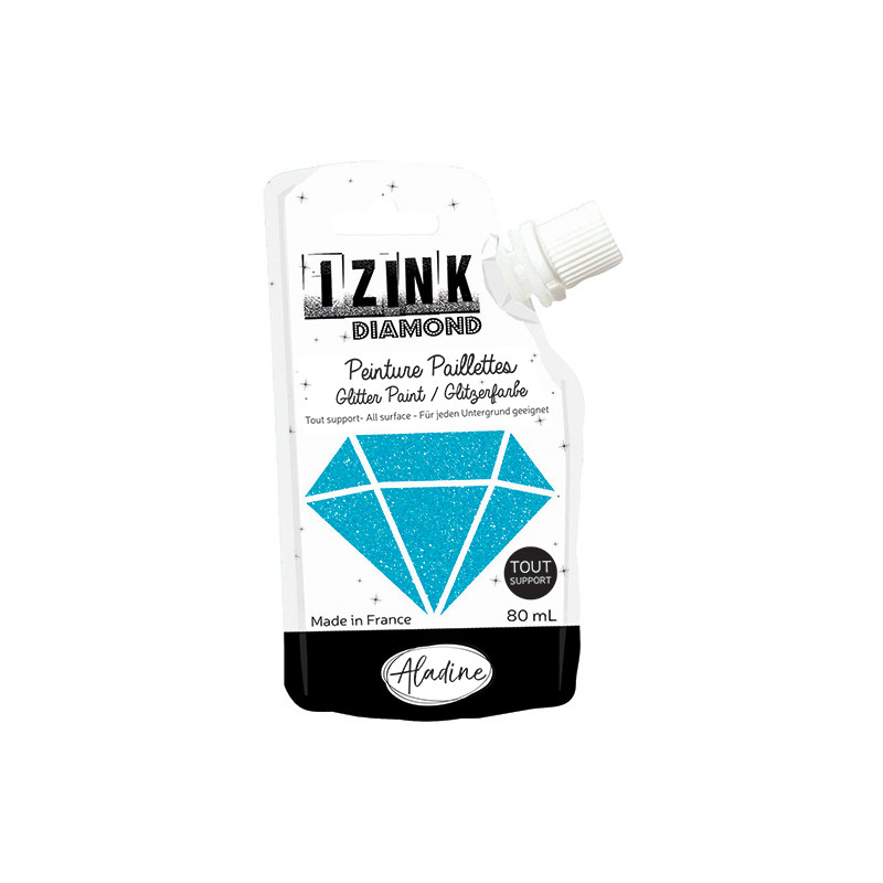 Izink Diamond Bleu Caraibe 80 Ml - Mercerine