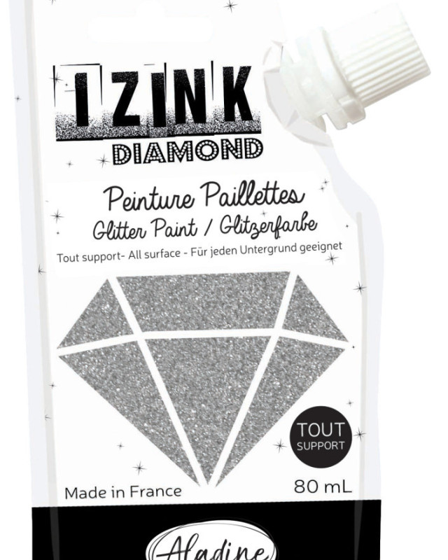 Izink Diamond Argente 80 Ml - Mercerine
