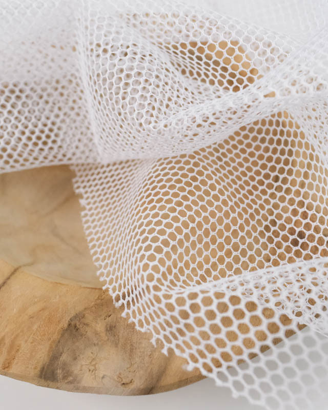 Filet tulle Blanc - Mercerie en ligne - Mercerine