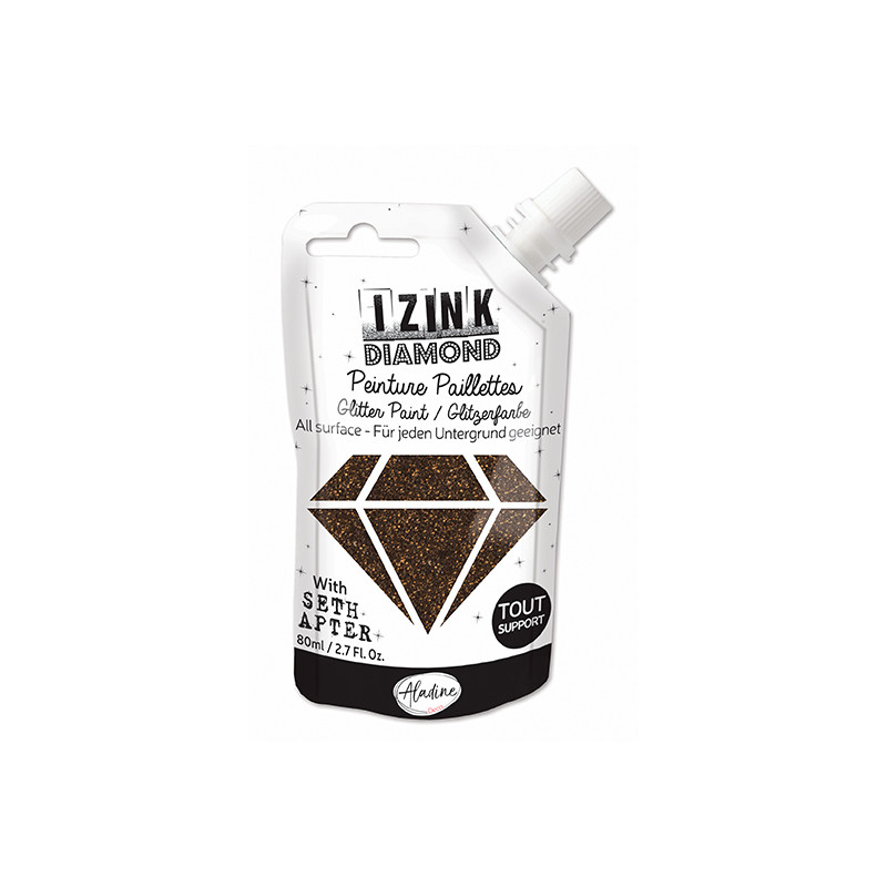 Izink Diamond Black Coffee 80Ml - Mercerine