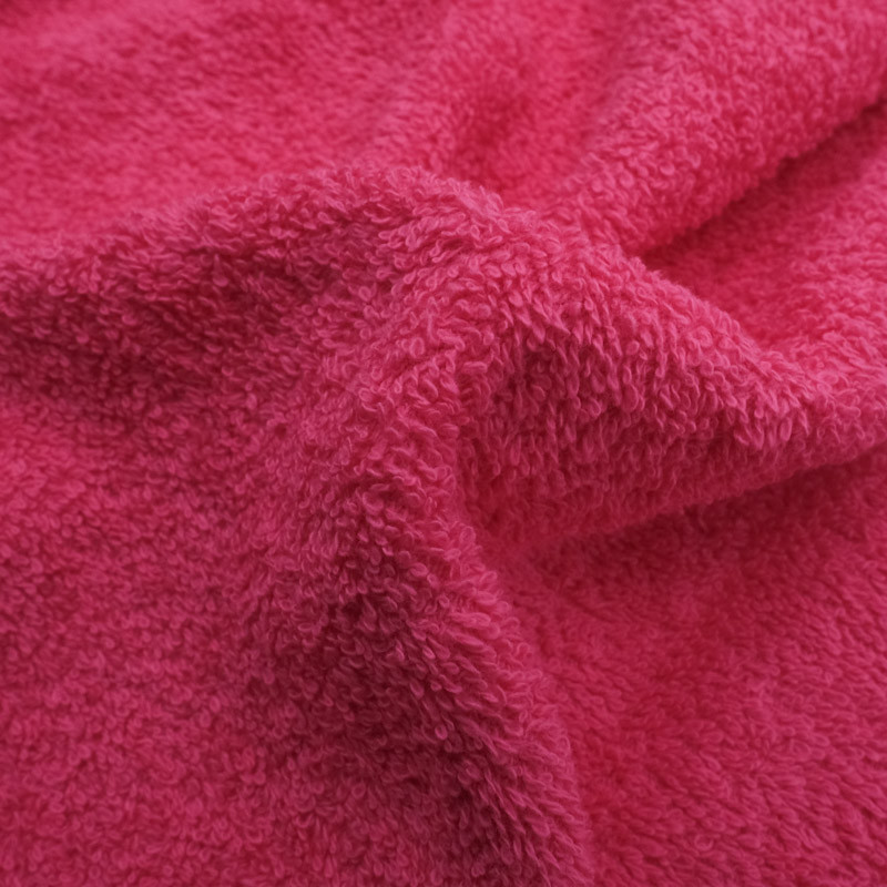 Tissu éponge coton rose Fuchsia - Mercerine