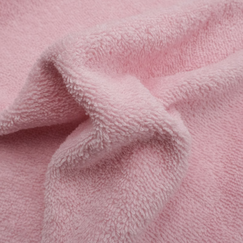 Tissu éponge rose pastel - Mercerine