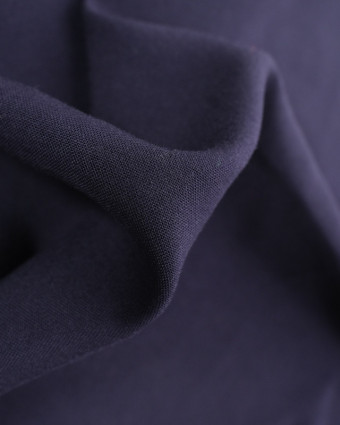 Tissu Viscose bleu marine Alina : tissus en ligne  - Mercerine