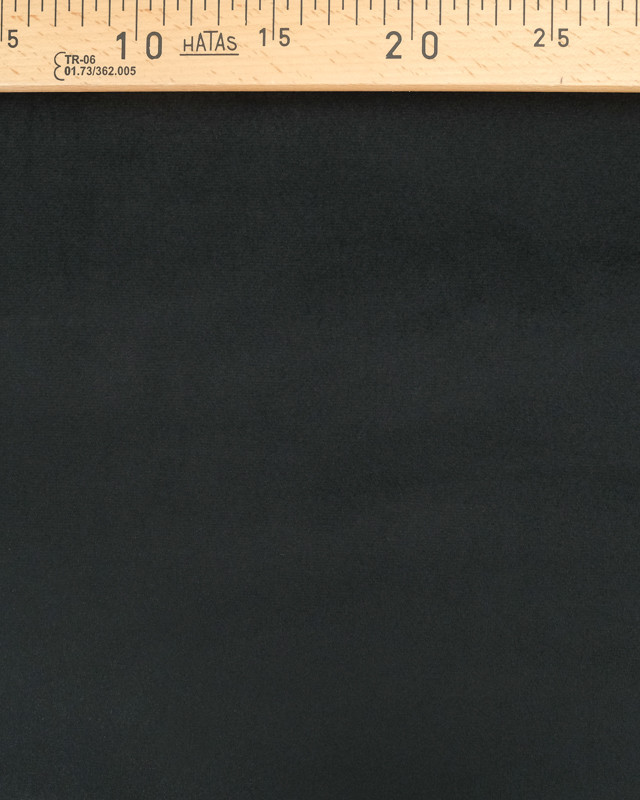 Tissu Velours Epais Ameublement Noir Elise - Mercerine