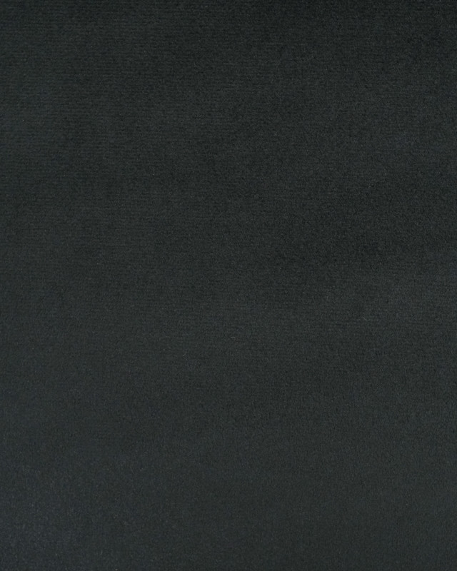Tissu Velours Epais Ameublement Noir Elise - Mercerine