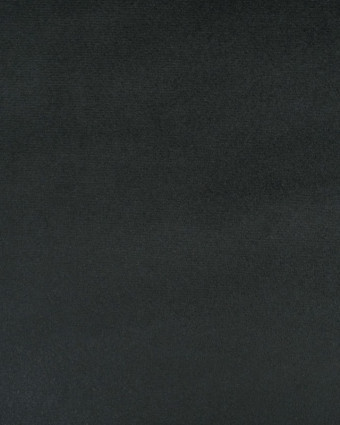 Tissu Velours Epais Ameublement Noir Elise - Mercerine