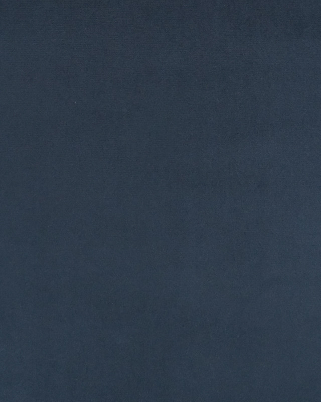 Tissu Velours Epais Ameublement Bleu Fonce Elise - Mercerine