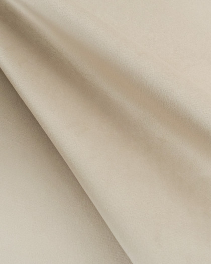 Tissu Velours Epais Ameublement Beige - Mercerine