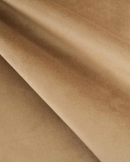 Tissu Velours Epais Ameublement Tabac - Mercerine